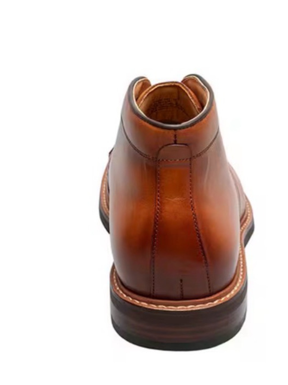 FLORSHEIM ANTHEM PLAIN TOE CHUKKA BOOTS SADDLE TAN LEATHER 12 MEDIUM - Picture 4 of 14